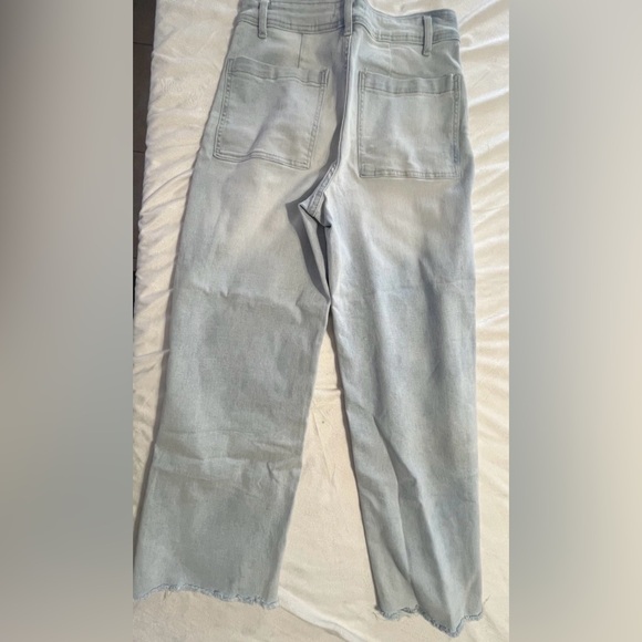 Oat New York Raw Hem straight Leg Jeans Size 8/29 Womens - Picture 2 of 5